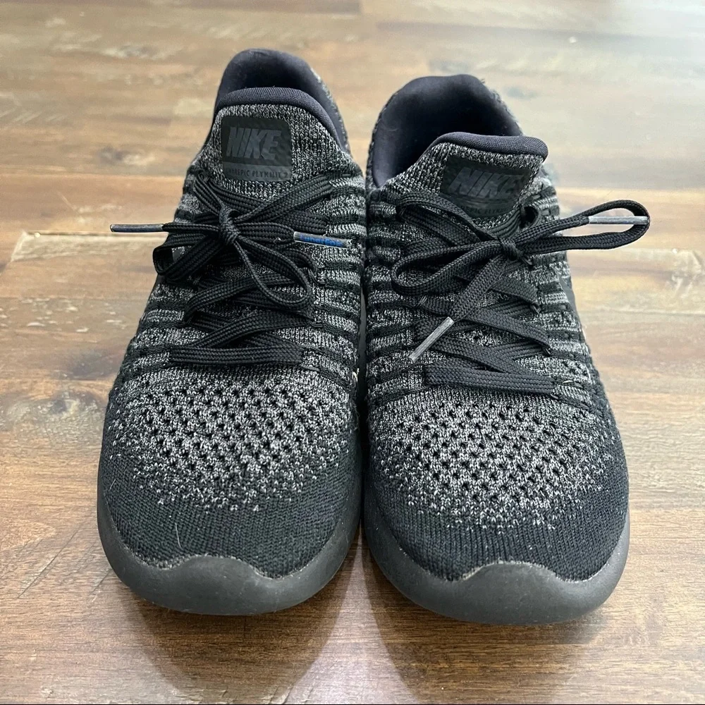 Nike womens Sz 5.5 Lunar Epic Flyknit 2 Low Running Shoes Gray 863780-00